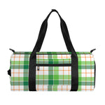 Irish St. Patrick's Day Tartan Print Gym Bag