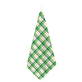 Irish St. Patrick's Day Tartan Print Hand Towel