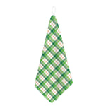 Irish St. Patrick's Day Tartan Print Hand Towel