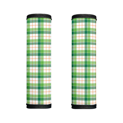 Irish St. Patrick's Day Tartan Print Handle Covers
