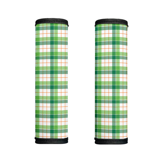Irish St. Patrick's Day Tartan Print Handle Covers