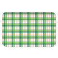 Irish St. Patrick's Day Tartan Print Indoor Door Mat