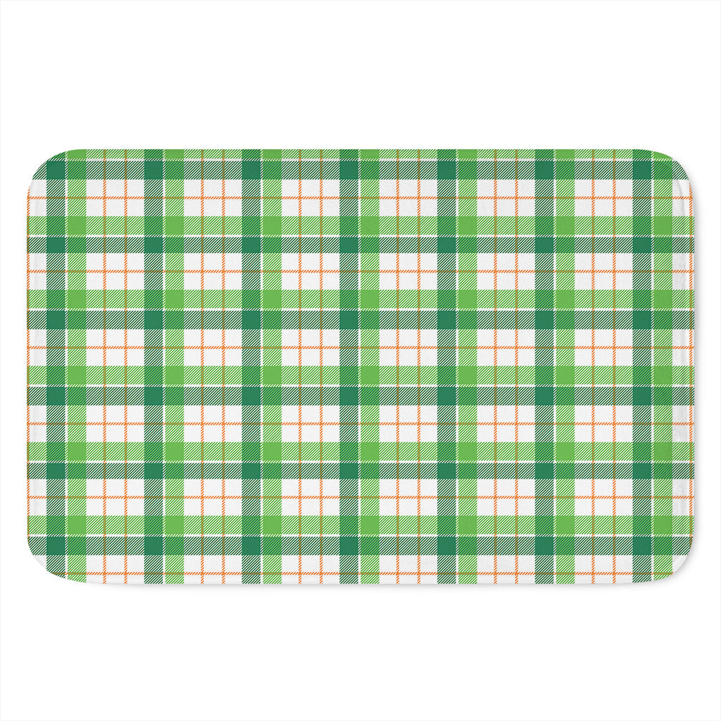 Irish St. Patrick's Day Tartan Print Indoor Door Mat