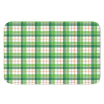 Irish St. Patrick's Day Tartan Print Indoor Door Mat