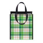 Irish St. Patrick's Day Tartan Print Insulated Lunch Tote