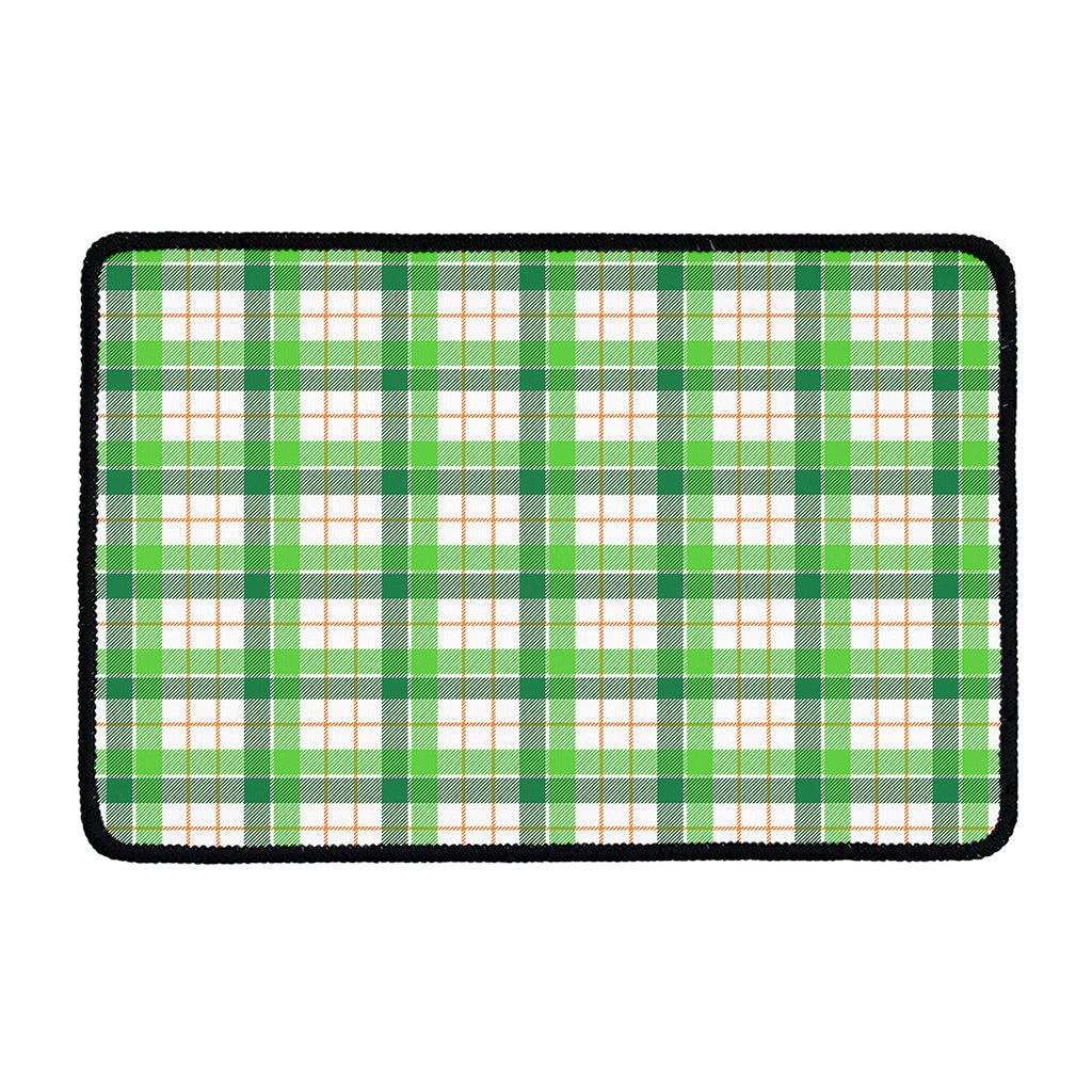 Irish St. Patrick's Day Tartan Print Kitchen Mat