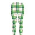 Irish St. Patrick's Day Tartan Print Men's Leggings