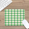 Irish St. Patrick's Day Tartan Print Mouse Pad