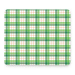 Irish St. Patrick's Day Tartan Print Mouse Pad