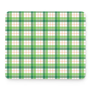 Irish St. Patrick's Day Tartan Print Mouse Pad