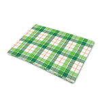 Irish St. Patrick's Day Tartan Print Pet Cooling Mat Cover