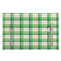 Irish St. Patrick's Day Tartan Print Placemat