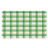 Irish St. Patrick's Day Tartan Print Polyester Doormat