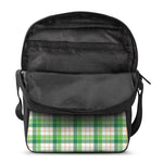 Irish St. Patrick's Day Tartan Print Rectangular Crossbody Bag