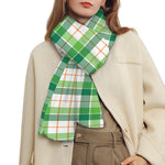 Irish St. Patrick's Day Tartan Print Scarf