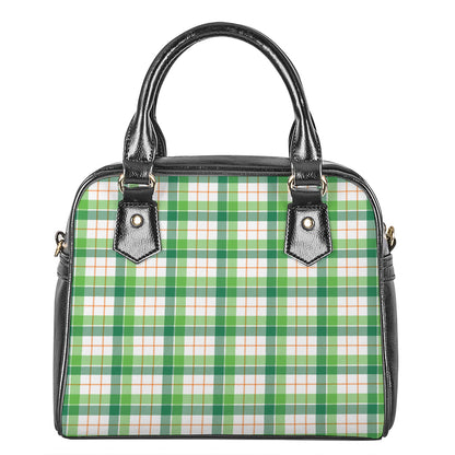 Irish St. Patrick's Day Tartan Print Shoulder Handbag