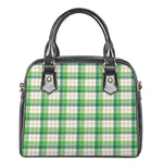 Irish St. Patrick's Day Tartan Print Shoulder Handbag