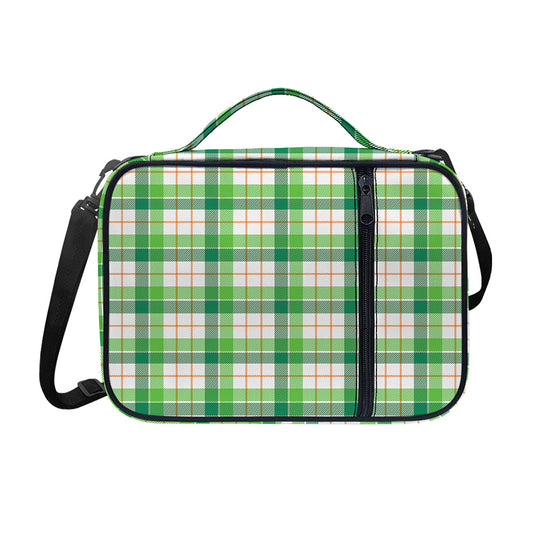 Irish St. Patrick's Day Tartan Print Shoulder Strap Bible Bag