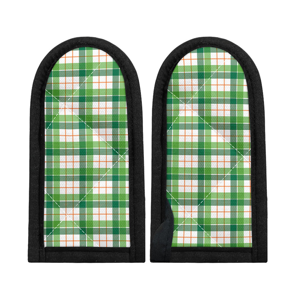 Irish St. Patrick's Day Tartan Print Skillet Handle Cover