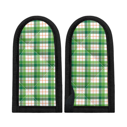 Irish St. Patrick's Day Tartan Print Skillet Handle Cover