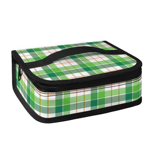 Irish St. Patrick's Day Tartan Print Small Lunch Bag