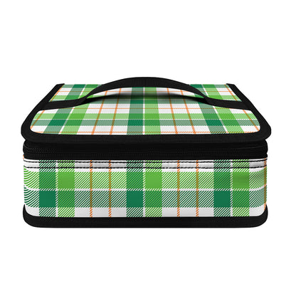 Irish St. Patrick's Day Tartan Print Small Lunch Bag