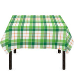 Irish St. Patrick's Day Tartan Print Tablecloth
