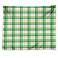 Irish St. Patrick's Day Tartan Print Tapestry