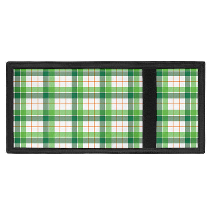 Irish St. Patrick's Day Tartan Print Trifold Wallet
