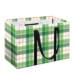 Irish St. Patrick's Day Tartan Print Utility Tote Bag