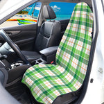 Irish St. Patrick's Day Tartan Print Waterproof Car Seat Cover