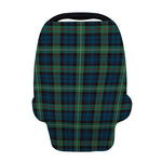 Irish Tartan Pattern Print Baby Seat Cover