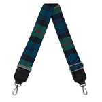 Irish Tartan Pattern Print Bag Strap