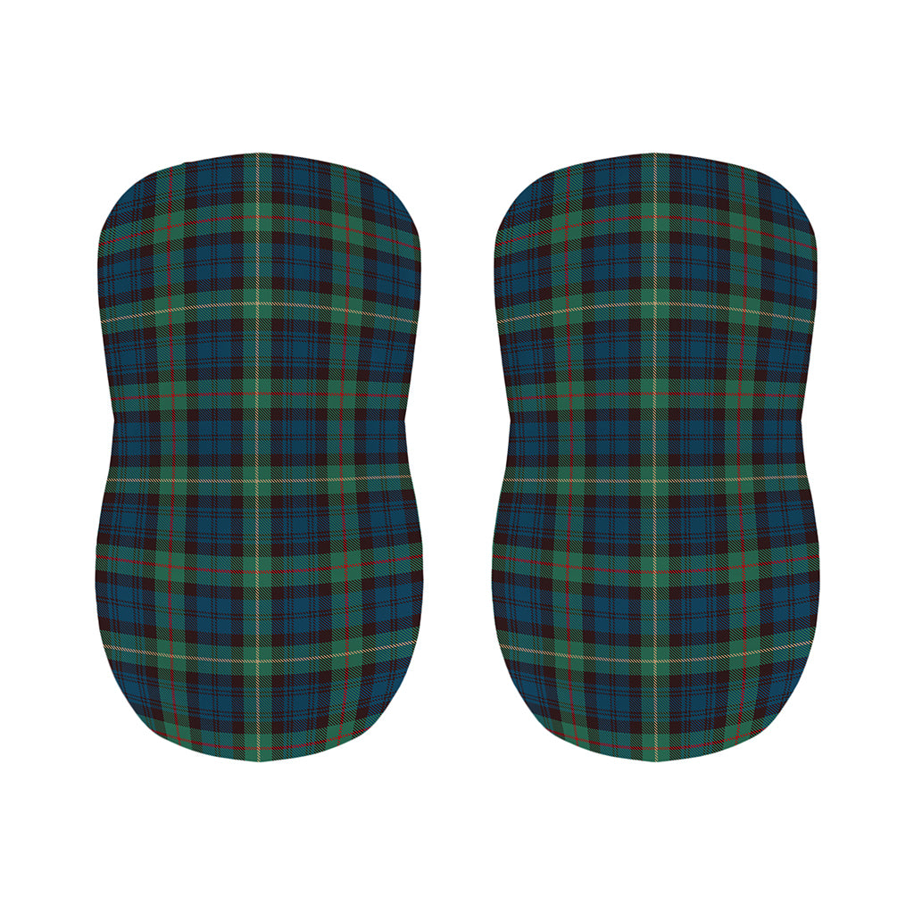Irish Tartan Pattern Print Bar Stool Covers
