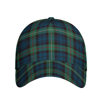Irish Tartan Pattern Print Baseball Cap