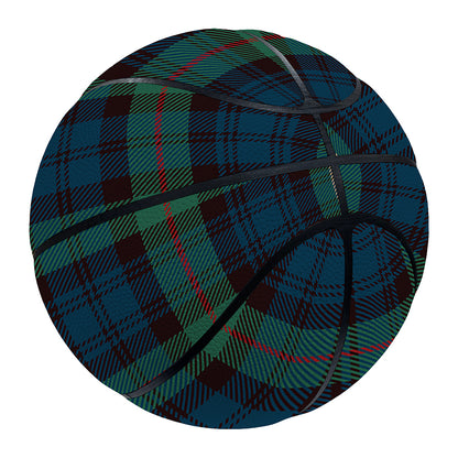 Irish Tartan Pattern Print Basketball