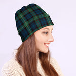 Irish Tartan Pattern Print Beanie
