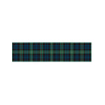 Irish Tartan Pattern Print Bed Runner