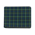 Irish Tartan Pattern Print Bifold Wallet
