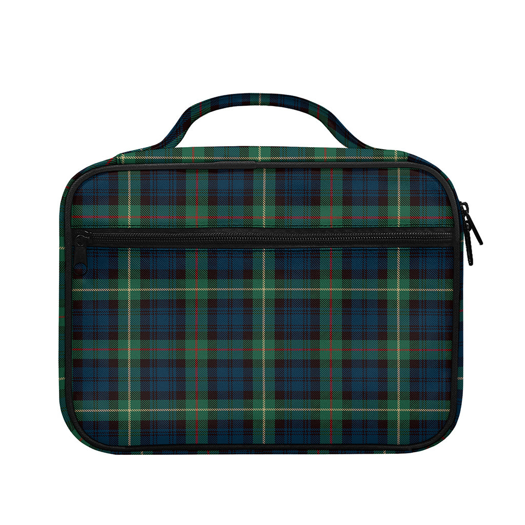 Irish Tartan Pattern Print Briefcase Bible Bag