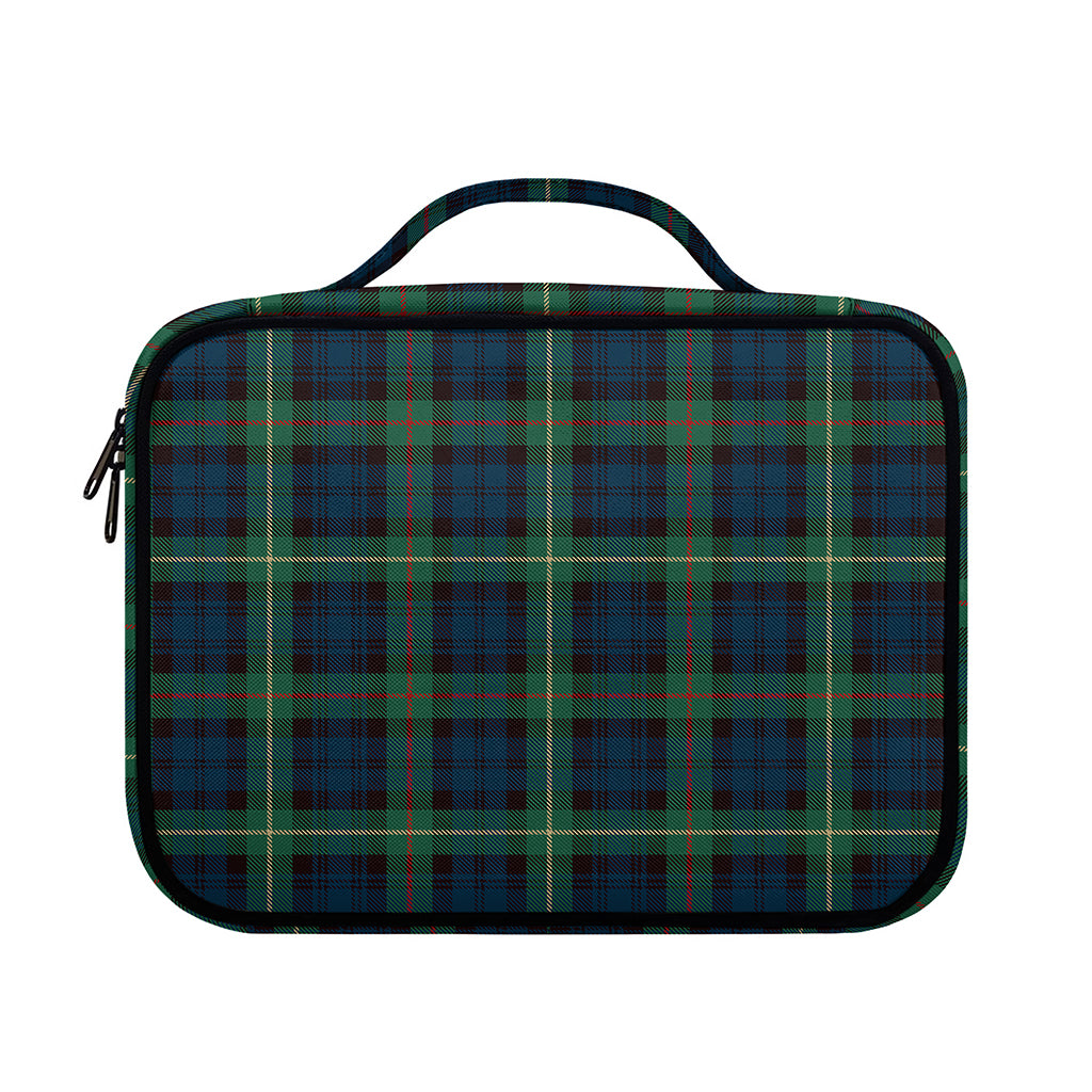 Irish Tartan Pattern Print Briefcase Bible Bag