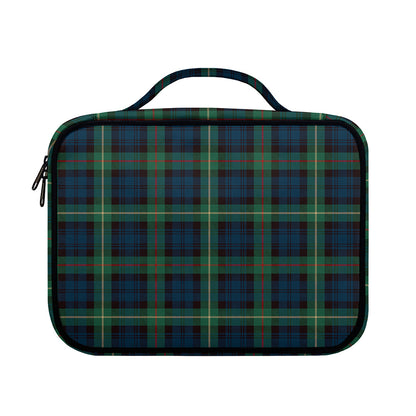 Irish Tartan Pattern Print Briefcase Bible Bag