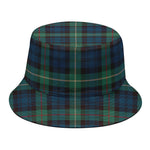 Irish Tartan Pattern Print Bucket Hat