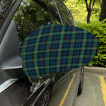 Irish Tartan Pattern Print Car Side Mirror Covers