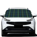 Irish Tartan Pattern Print Car Windshield Snow Cover