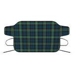 Irish Tartan Pattern Print Car Windshield Snow Cover