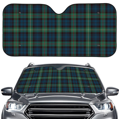 Irish Tartan Pattern Print Car Windshield Sun Shade