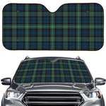 Irish Tartan Pattern Print Car Windshield Sun Shade