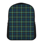 Irish Tartan Pattern Print Casual Backpack