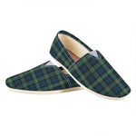 Irish Tartan Pattern Print Casual Shoes